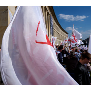 Read more about the article Protest dolnośląskiej Solidarności we Wrocławiu (32)